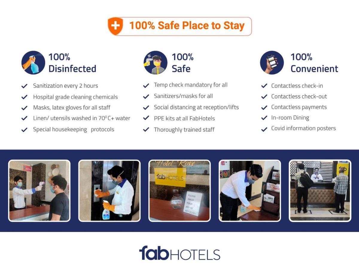 Fabhotel Ashu Palace Karol Bagh Deli Exterior foto